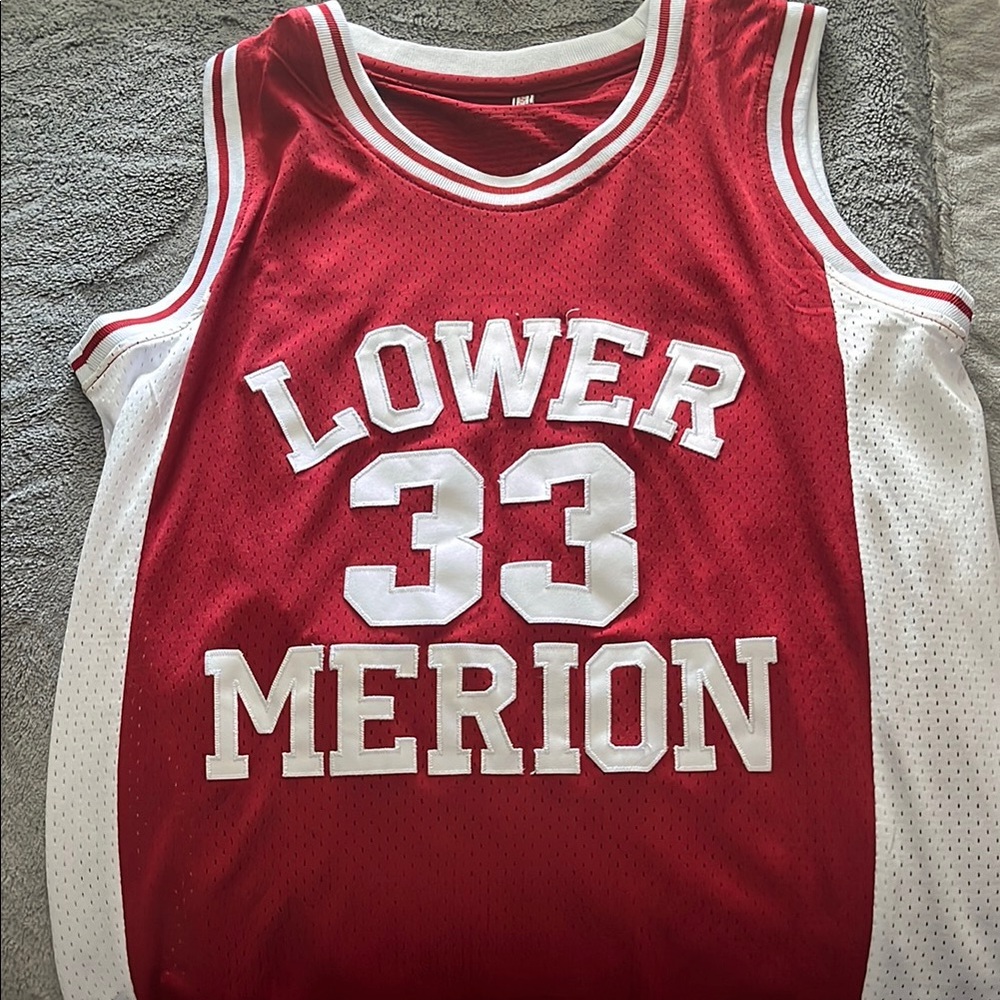 Lower Merion Red and White Jersey